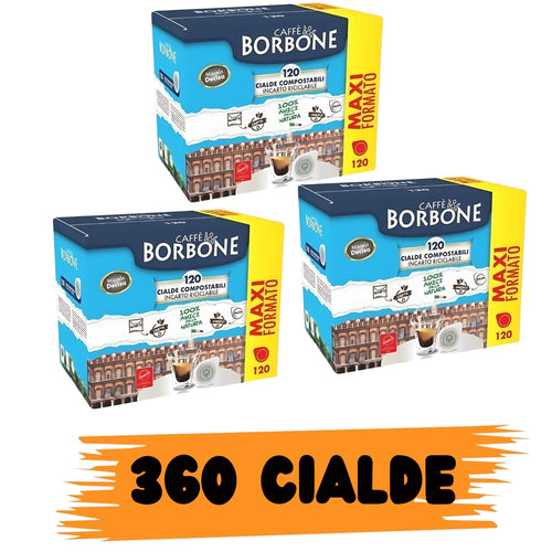 Borbone Cialde Miscela Decisa (Nera) 360pz