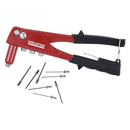 RIVETTATRICE Semiprofessionale -Con rivetti assortiti. -- - DF 515830