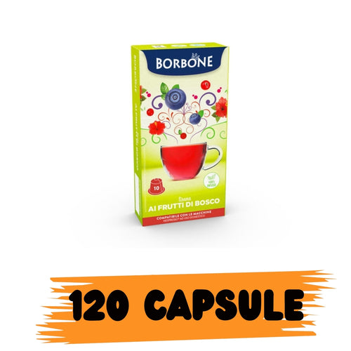 Borbone Box Capsule Comp. Nespresso Frutti Di Bosco 120pz