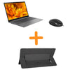 Lenovo Notebook Ideapad 3 15 I3 4gb Ram 256gb No Os Platinum Grey Freedos + supporto per rialzo + mouse omega