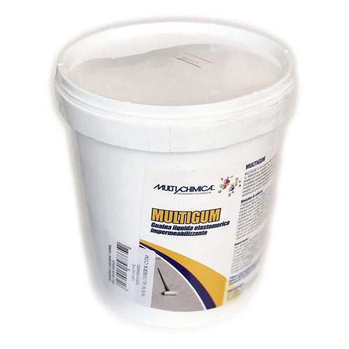 Multichimica multigum 750ml / 1,1kg netto guaina liquida elastomerica impermeabilizzante