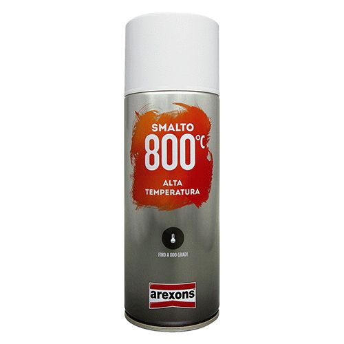SMALTO SPRAY ALTA TEMPERATURA ml. 400 - alluminio