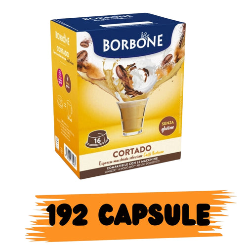 Borbone Cortado Box Capsule Compatibili A Modo Mio 192pz