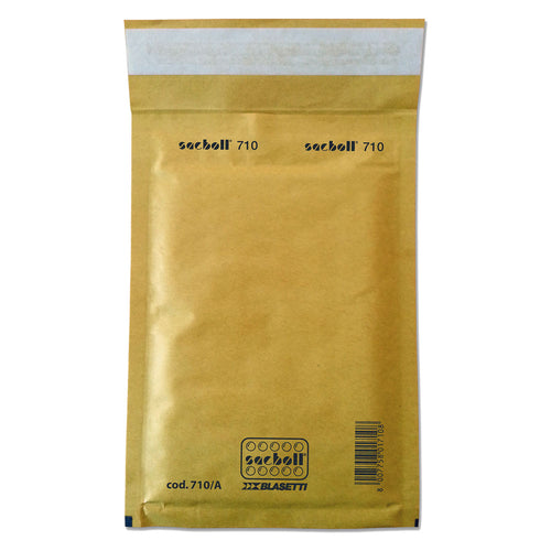 BUSTA CON IMBOTTITURA BOLLATA cm 32 x 50 GIALLA - CONF. 10 PZ - DF 5073064