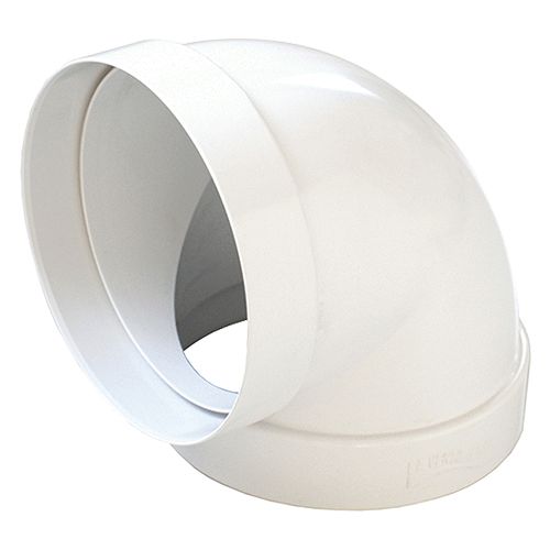 CURVA PER AERAZIONE CANALIZZATA 90° Ø mm. 100 -- DF 7013150