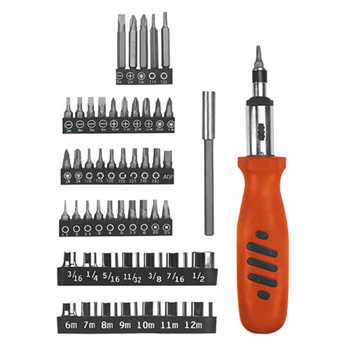 SET AVVITAMENTO CON INSERTI E BUSSOLE SET DA 52 PZ - DF 514199
