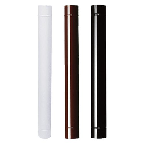 TUBO SMALTATO PER STUFE CM 100 DA ø 13 BIANCO DF 701418