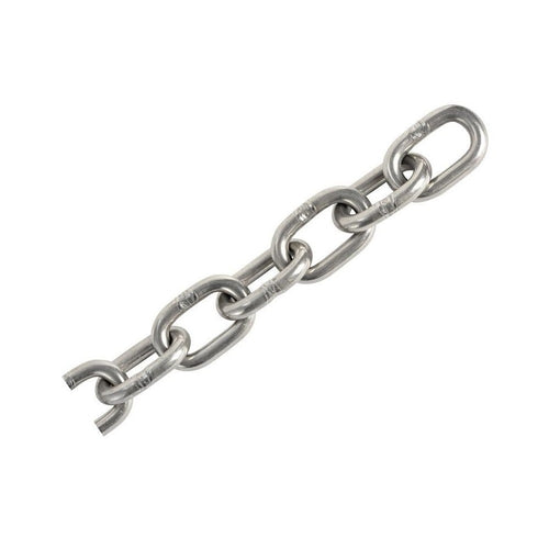 Catena genovese zinco cromata N 26 - diametro 7,5mm