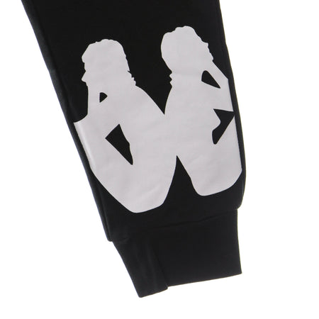 KAPPA Pantalone Tuta Leggero Uomo Authentic Fenty Black/white da uomo