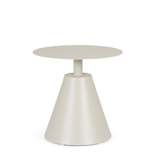 Tavolino da caffe Aloha per lettino da esterno e giardino Ø 50 cm in alluminio