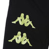 KAPPA Pantalone Tuta Leggero Uomo Authentic Fab Black/green Lime da uomo