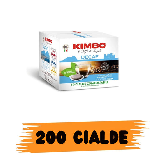 Kimbo Caffè in Cialde 44MM Decaffeinato 200 pz