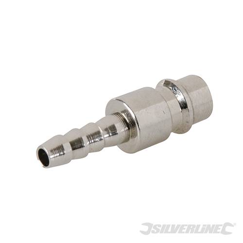 Raccordo per estremità tubo 8mm Silverline 2 pezzi per compressore 40mm