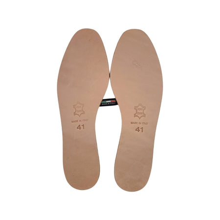 EcoPrice® Soletta In Cuoio Naturale Ecologica - Misure da 36 a 47