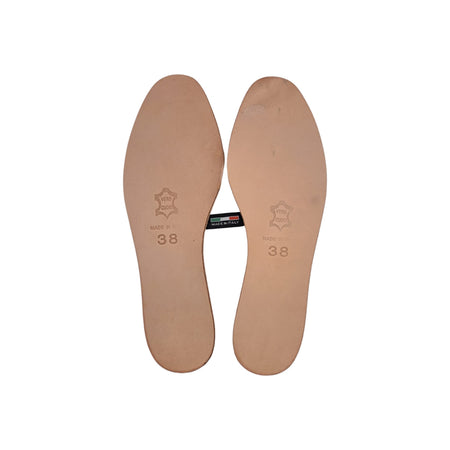 EcoPrice® Soletta In Cuoio Naturale Ecologica - Misure da 36 a 47