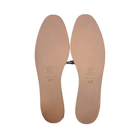 EcoPrice® Soletta In Cuoio Naturale Ecologica - Misure da 36 a 47