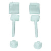 CERNIERA FISSAGGIO PER SEDILE WC KIT DA 2 PZ - DF 405710