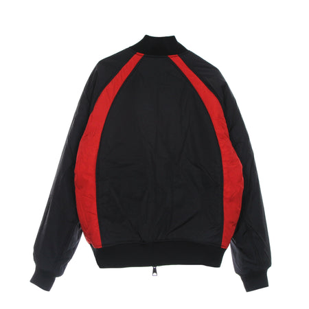 JORDAN Giubbotto Uomo Essential Statement Ma-1 Jacket Black/gym Red da uomo