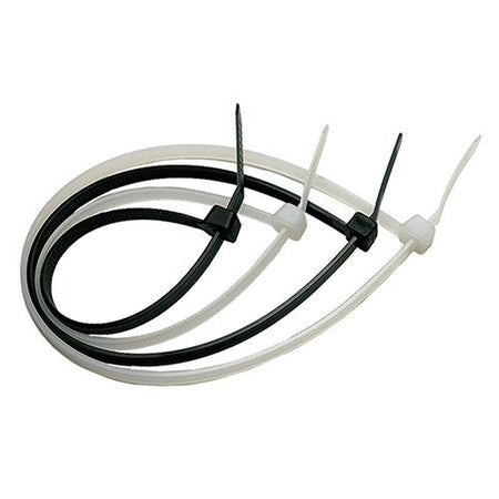 FASCETTA A STRAPPO PER CABLAGGIO mm 4,8 x 250 pz 100 - nero DF 406870