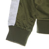 KAPPA Giacca Tuta Uomo Banda Anniston Slim Green Military/white da uomo