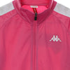 KAPPA Giacca Tuta Donna Banda Wanniston Slim Fuchsia Lt/white da donna