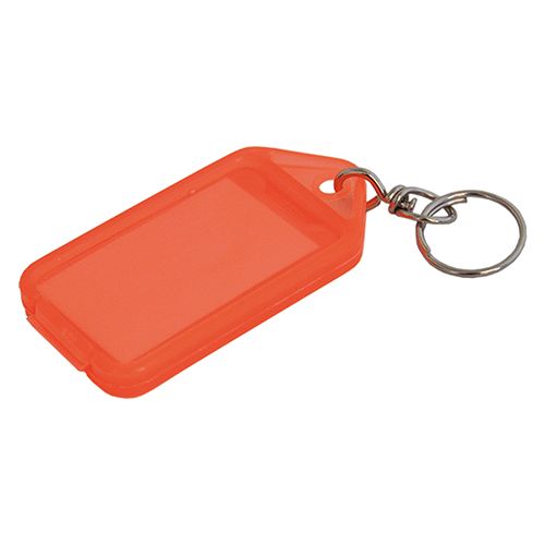 TARGHETTA PORTACHIAVI CON SEGNANOME mm. 50x30 con givolare cf. 100 pz DF 3099200