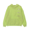 KAPPA Felpa Cappuccio Uomo Authentic Floris Green Lime da uomo