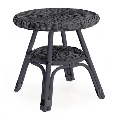 Tavolino "Alliss" in rattan e fibre naturali, per esterno, da 52 x 52 cm