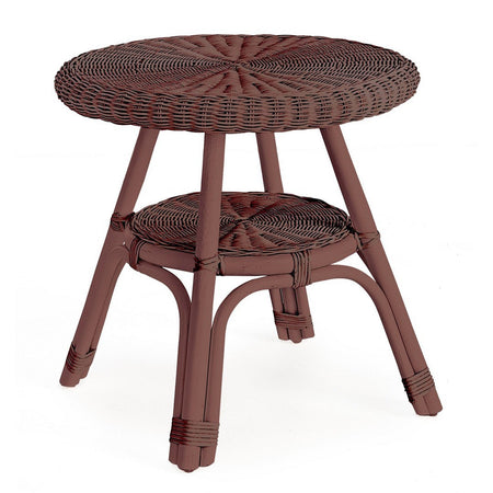 Tavolino "Alliss" in rattan e fibre naturali, per esterno, da 52 x 52 cm