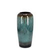 Vaso Coira svasato in terracotta smaltata per uso esterno h 50 cm