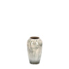 Vaso Coira svasato in terracotta smaltata per uso esterno h 26 cm