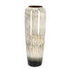 Vaso Coira alto in terracotta smaltata per uso esterno h 81 cm