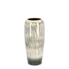 Vaso Coira alto in terracotta smaltata per uso esterno h 59 cm