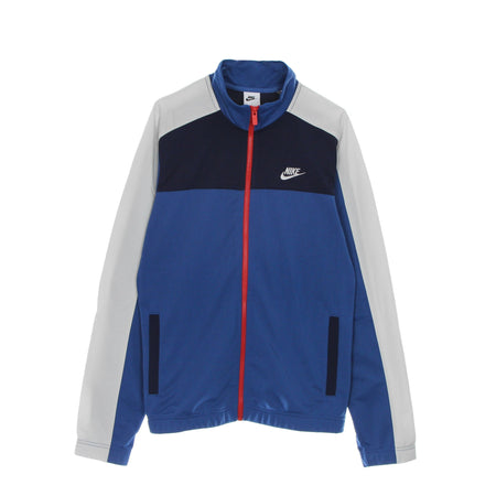 Nike Completo Tuta Uomo Essential Tracksuit Dk Marina Blue/light Bone da uomo