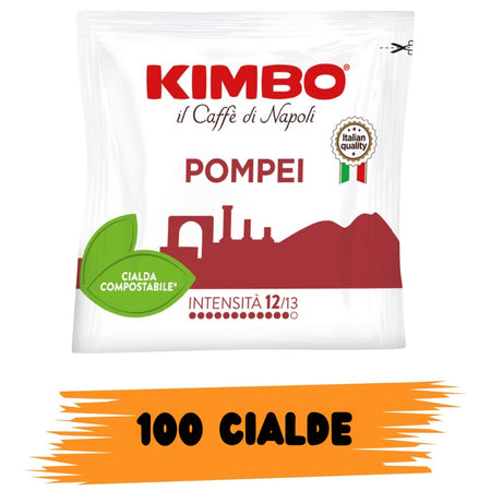 Kimbo Caffè In Cialde 44mm Pompei 100pz