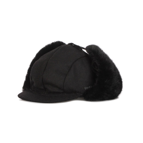 KANGOL Cappello con Orecchie Uomo Wool Aviator Black/black da uomo