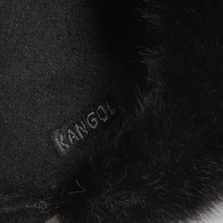 KANGOL Cappello con Orecchie Uomo Wool Aviator Black/black da uomo