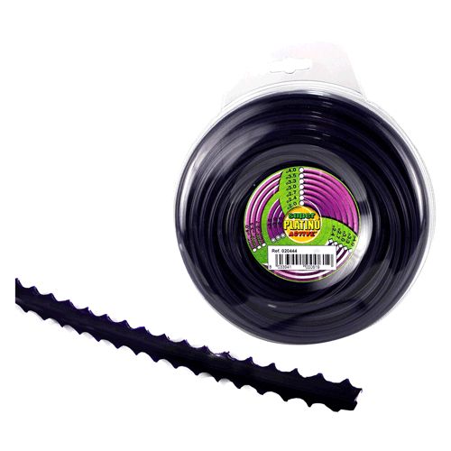 FILO DECESPUGLIATORE   PROFESSIONALE 'PLATINO' mm 3,3 mt  48,5 - seghettato  -