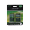 Pile alcaline AAA, 1,5 Volt, confezione da 16 pezzi