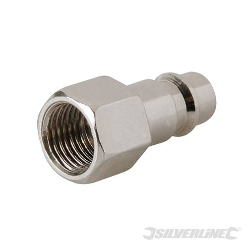 Raccordo con filettatura femmina a baionetta 1/4 BSP Silverline 2 p.zi Silverline
