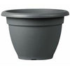 Vaso tondo ''Campana Basic'' in plastica 100% riciclata per fiori e piante da giardino