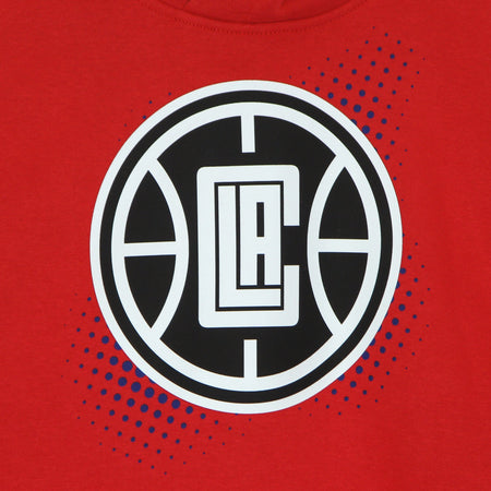 NIKE NBA Felpa Cappuccio Uomo Nba Fleece Po Essential Hoodie Loscli University Red da uomo