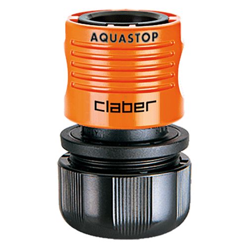 CLABER 8603 RACCORDO RAPIDO AQUASTOP ' 1/2' blister  DF 6155130