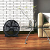 ZEPHIR ZBF04CM Ventilatore Da Terra E Da Muro 50W Ad Alta Velocità Nero Pale Da 40cm