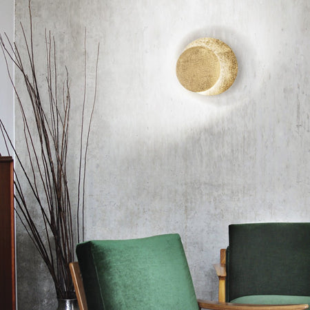 Applique Contemporanea Tick Metallo Oro 1 Luce 7,5W 3000K Luce Calda