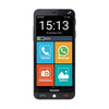 Brondi Amico Vero 4G 14,5 cm (5.7'') Doppia SIM Android 14 USB tipo-C 3 GB 32 GB 2800 mAh Nero