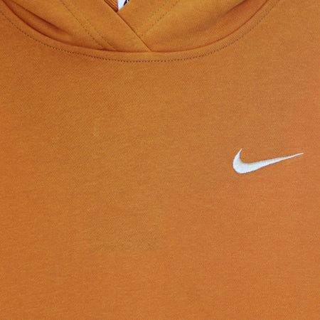 Nike Felpa Leggera Cappuccio Donna Sportswear Swoosh Fleece Hoodie Light Curry/pearl White/desert Ochre da donna