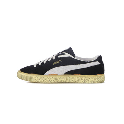 PUMA Scarpa Bassa Uomo Suede Vtg the Never Worn Black/whisper White/mellow Yellow da uomo