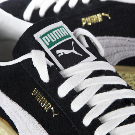PUMA Scarpa Bassa Uomo Suede Vtg the Never Worn Black/whisper White/mellow Yellow da uomo
