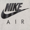 Nike Felpa Cappuccio Uomo Air Basketball Pullover Hoodie Lt Iron/htr/phantom/black da uomo
